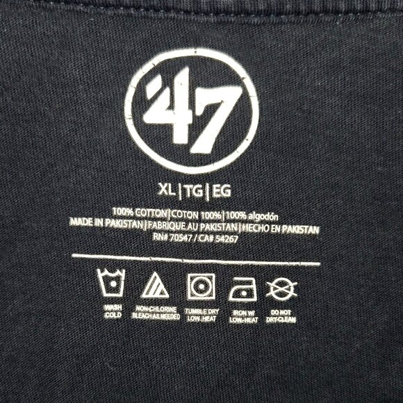 47 Houston Astros Texas Baseball Navy Blue Regional Club Short Sleeve T Shirt XL - Picture 4 of 4